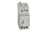 Installationsschütz CX³, 2NO 63A 250VAC, vc 230VAC, mit Handschalter, 2M, TS35