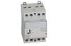 Installationsschütz CX³, 4NO 40A 400VAC, vc 230VAC Brummfrei, mit Handschalter, 3M, TS35