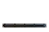Patch Panel 19in, 2U 50xRJ45/u cat3, schwarz