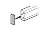 End Cap DLP-S, 100x50mm, Legrand, weiß