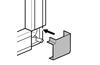 Flat Angle DLP-S, 16x16mm, Legrand, weiß
