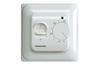Electronic Thermostat TVM 05, +5°..40°C acc. 0.4°C, 16A 230VAC, LED, inkl. floor sensor, manual setting, hidden temperature blocking, flash mounting Ø60mm box, Thermoval