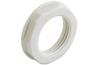 Locknut w. Flange Synthetic, PG13.5, wrench 27mm, thread 6mm, -30..100°C, PA6, HF, Agro, light grau