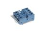 Fassung 90.26, 60.12/88.12, inkl. 090.33 metal retain clip, TS35, Finder, blau