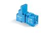 Fassung 94.04, 55.32/ 85.02/ 55.34/ 85.04, dauert 99.02/ 86.30, inkl. 094.71 Halteklammer aus Metall, Finder, blau