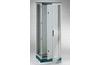 Inner Door EUPI, 800Wx2000H, double bar locking w. 3mm double-bit insert, inkl. vert. uprights, hori. rails, mount accessories, C3M| epoxy resin layer, grau