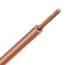 Draht H05V-K, 0.5mm² 300/500V -40..70°C, 100m/pck, braun