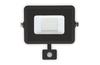 LED Floodlight Plati 20W 3000K 1400lm 120° IP65 PIR, schwarz