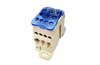 Power Distribution Block Al/Cu, 16mm²|2.5Nm/ 4x6mm²|1.2Nm ^2x16mm²|2.5Nm 80A 690VAC, TS35^mounting plate