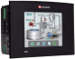 PLC^HMI Vision570, 5.7in TFT LCD, keypad, I/Os via Snap-in I/O or expansion module, 2 RS232/RS485, Micro SD, I/O expansion port, CANbus, 12/24VDC, IP65 ^Nema4X