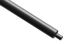 Heat Shrink Tubing H-2(Z), 15.9/8mm, thin-wall, crosslinked polyolefin -55..125°C/ +100°C, flame-retardant ^high flexibility, L1.22m/pce, black