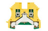 Schutzleiter-Reihenklemme WPE 2.5, 2.5mm² 300A 800V, Weidmüller, grün/gelb